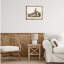 Art mural sur toile flottant Traditional Cottage Hare par Wild Apple Portfolio-151229558-151229559