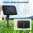 Outdoor 10 - Bulb 25'' Solar Powered String Light