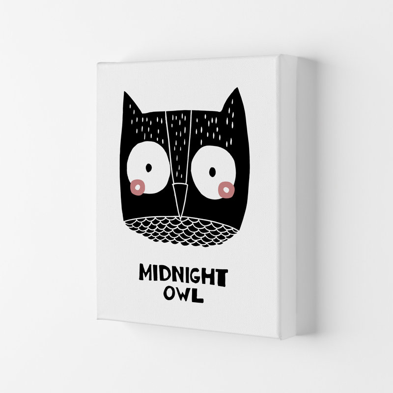 Owl by Miniofmine - Print, Wrapped Canvas, 29.7cm H x 21cm W x 4cm D