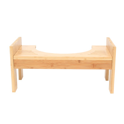 Bathroom Stepping Chair Foot Rest Stool Adjustable 7-9 Inch