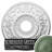 Endurathane Riley Ceiling Medallion, 18"OD x 3 1/2"ID x 1 1/2"P (Fits Canopies up to 4 5/8"), Hand-Painted Painted Turtle Crackle Finish-28579662