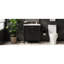 Meuble-lavabo de 31 po en noir, profil incurvé pour une utilisation élégante et élégante, charnières à fermeture en douceur, faux tiroir, lavabo en céramique, cadre à pieds noir de 31 po avec salle de bain fonctionnelle, portes-1710862039