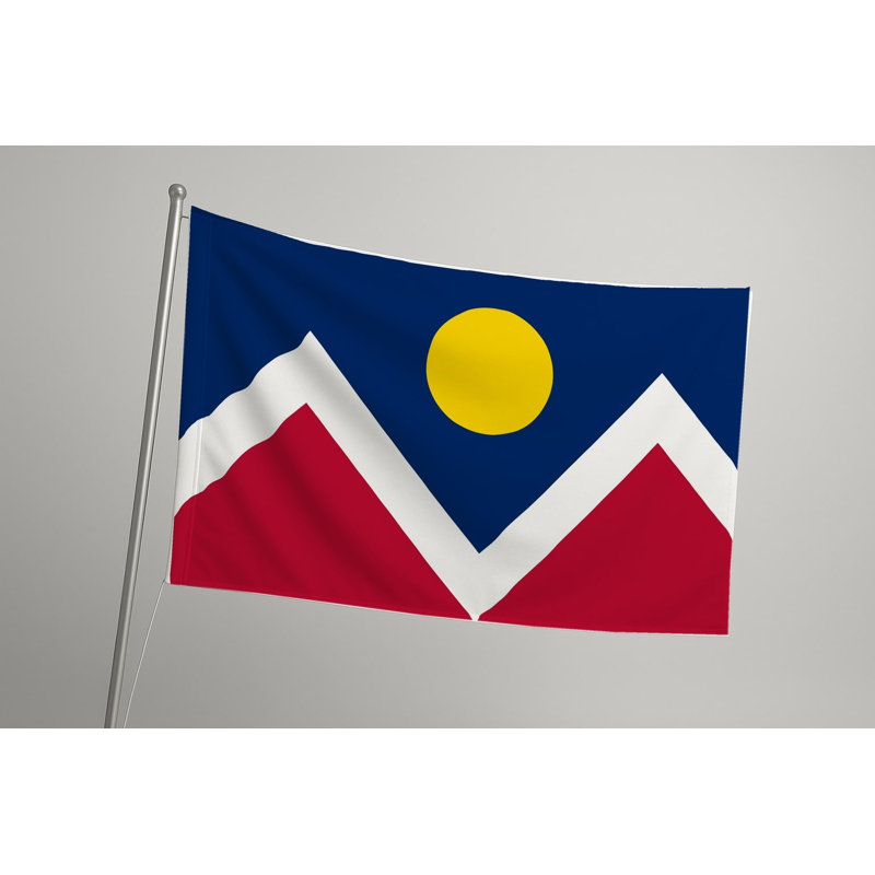 Drapeau de la ville de Denver - drapeau extérieur