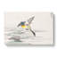 Grey Wagtail Bird by Numata Kashu - Wrapped Canvas Print-55308059