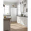 Armoire de rangement polyvalente blanche Modex (ensemble de 2 pièces)