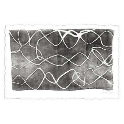 Frequency III by Jennifer Goldberger - Wrapped Canvas Painting