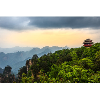 Pagoda by Vadim_Nefedov - Wrapped Canvas Print