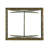 Mathis Modern Hammered Metal Side Table-124258179