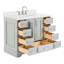 Meuble-lavabo simple avec plateau Abshire 43-93359267