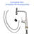 360° Pull-Down Kitchen Faucet With 4 Spray Modes-116628537