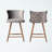 Bartz Upholstered Velvet Counter Stool-765452531