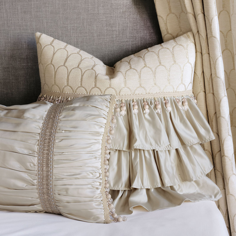 Jolene Square Pillow Cover & Insert