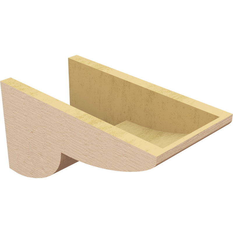 Corbeau TimberThane Crestline, H 8 po x l 8 po x P 16 po