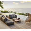 Capture Outdoor Teak Pouf-1638917054