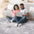 Grey/Multi/Abstract Non-Shedding Living Room Bedroom Dining Home Office Stylish And Stain Resistant Area Rug-139207865