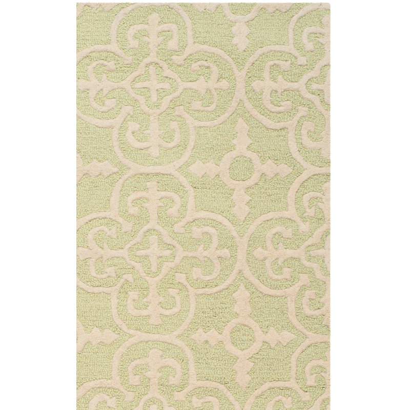Tapis oriental en laine touffeté à la main Cambridge, Rectangle 8 pi x 10 pi