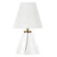Lampe de table transparente 13,62 "Grant