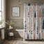 Scandinavian Christmas - Rideau de douche standard 1 pièce-1799557780