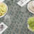 Fabric Textile Products, Inc. Square Tablecloth, 100% Cotton, Floral 49