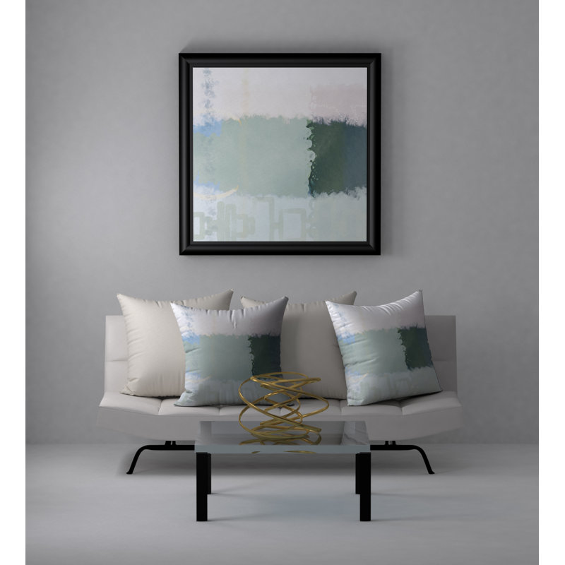 Housse de coussin carrée décorative sensible et insert, 18" x 18"