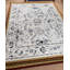 Kiary Oriental Area Rug in Glacier Blue/White