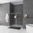 60 In. W X 58 In. H Sliding Framed Shower Door-111010752