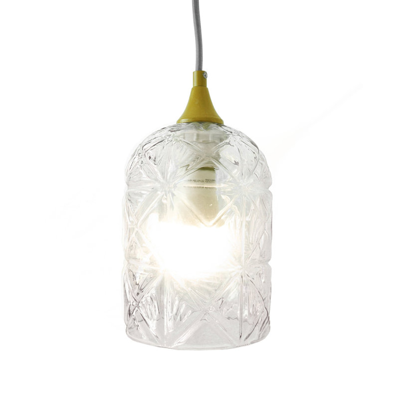 Luminaire suspendu Glowline - doré et transparent