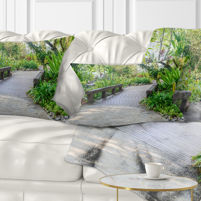 Landscape Reversible Throw Pillow