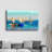 Lekeya Elegant Tempered Glass Wall Art Painting, 13.8 x 21.7 inches | 100% Tempered Glass, Thickness: 0.16 inches | UV Printed for Vibrant Colors | Perfect for Home Decor, Living Room, & Office Spaces