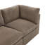 Canapé modulaire de coin avec repose-pieds Annai-1193278227