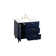 Baldwin 36'' Single Bathroom Vanity with Engineered Marble Top