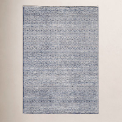 Amber Lewis x Loloi Zuma Denim / Ivory Area Rug