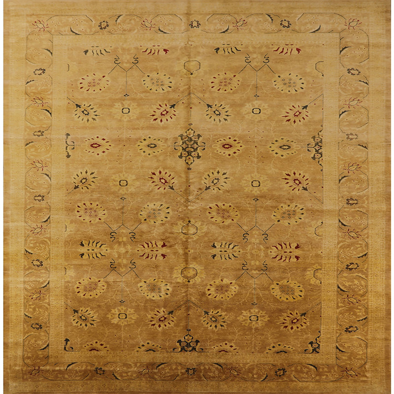 Gerrit Oriental Indoor Rug, Square 5'
