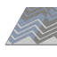 Tapis bleu/gris à motifs-454214969