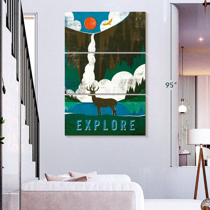 Brampt Big Sky II, 74" H x 48" W