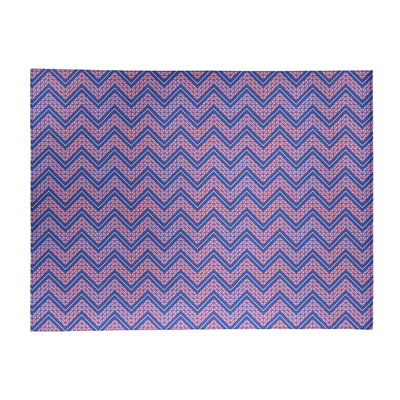 Chenille Chevron Indoor Rug