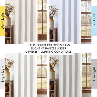 100% Blackout Short Curtains 63 inches Lenghth Burg for Kitchen, Burlap Linen Drapes with Thermal Insulated Grey Liner, Keeping Out Cold Air and Heat Panels, 2 Panels