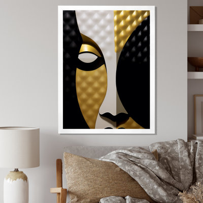 Portrait minimaliste d'une jeune femme exquise