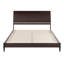 Lit plateforme en bois massif avec pied de lit assorti Ambrey-864761704-864761705