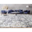 Tapis gris de haute qualité noué à la main-63321405