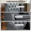 Daliza Faux Leather Wingback Chair-1099381080