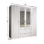 Vesala 4 Door Manufactured Wood Wardrobe-269573922