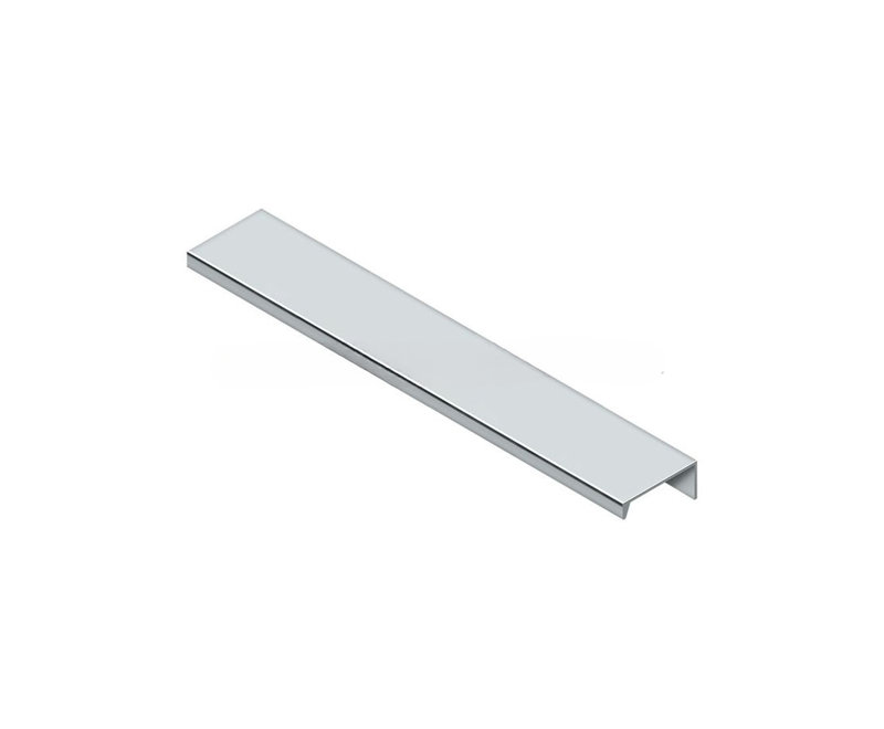 Poignée d'angle d'armoire moderne en aluminium poli 9-1 / 16 po MP9116U26, Chrome poli