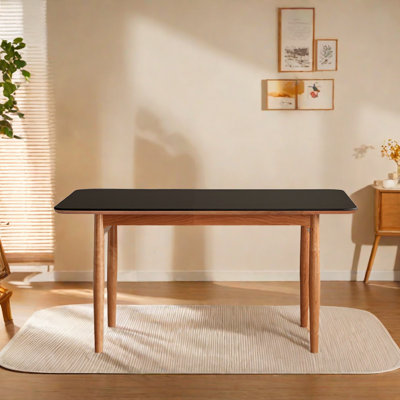 Cherry Solid Wood Base Dining Table