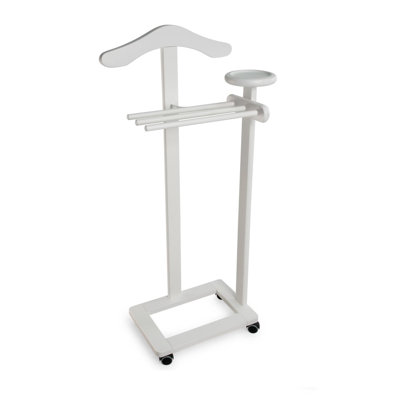 Colombes Solid Wood Freestanding Valet Stand