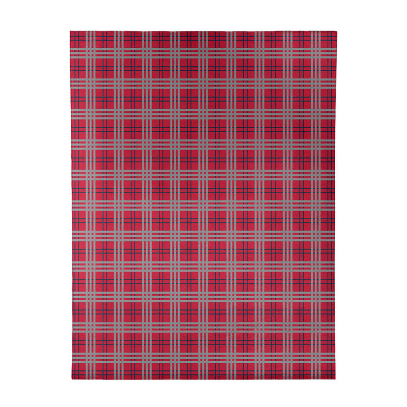 Tapis rouge à carreaux, Rectangle 9 pi x 12 pi