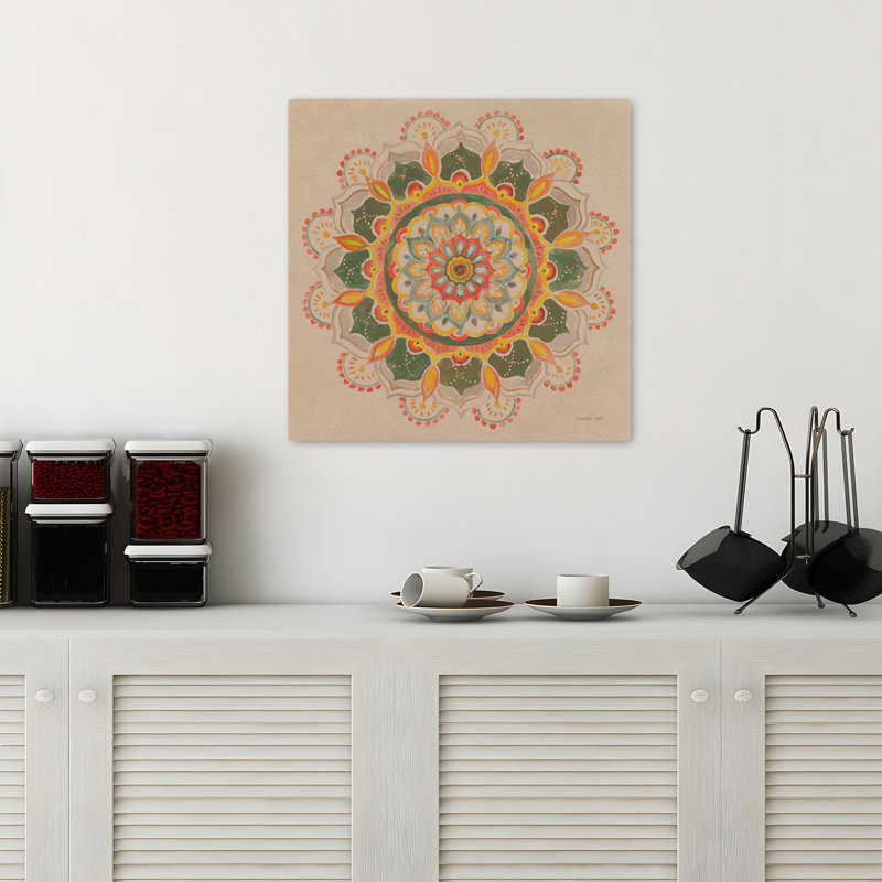 Art floral bohémien, H 18 po x l 18 po