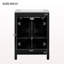Modern 48-Inch Bathroom Vanity With Ceramic Sink, Soft-Close Doors, Flip Drawer, Double-Layer Door Shelves, Elegant Storage Solution-1331669215
