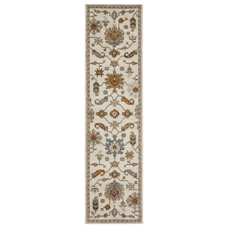 Wolcottville Oriental Indoor Rug, Runner 2'3" x 8'