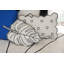 Housse et insert de coussin décoratif Leaf